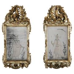 A Pair of 18th Century Venetian Mirrors
