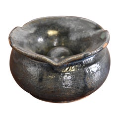 Studio Pottery Glazed Ceramic Ash Tray