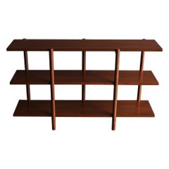 Milo Baughman Walnut Bookcase for Glenn of California, circa 1955