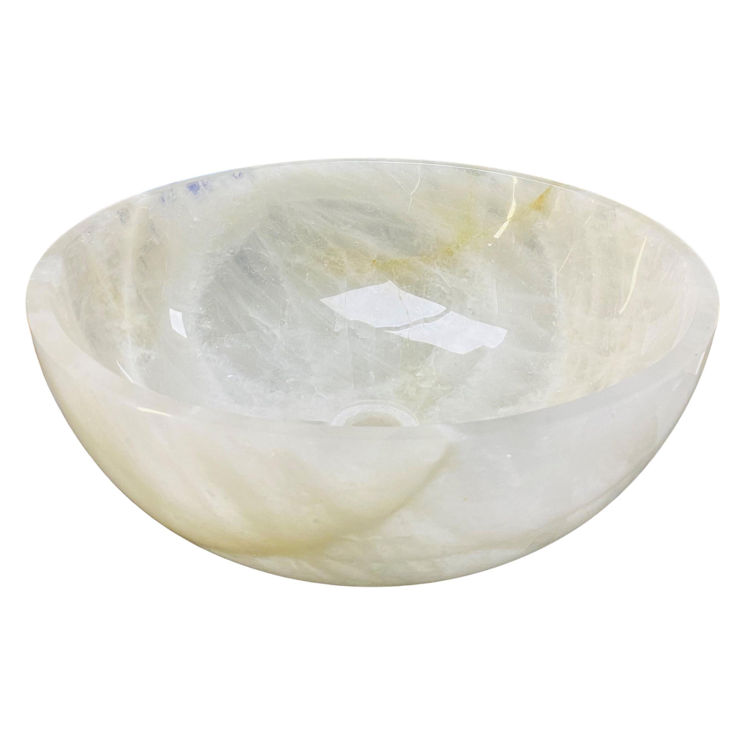 Rock Crystal Wash Basin by ARTISS For Sale