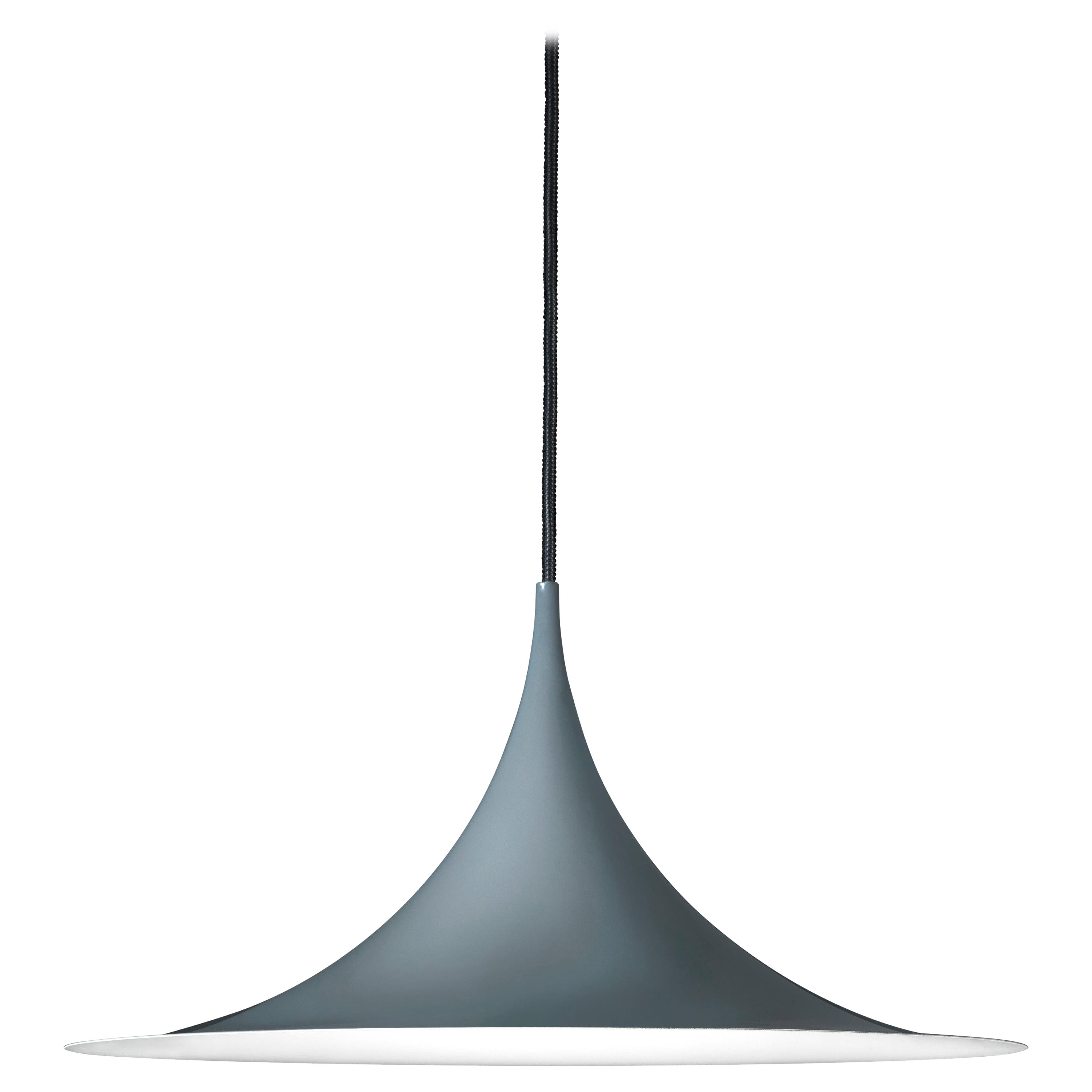 Bonderup & Thorup 'Semi' Pendant in Anthracite Grey for GUBI
