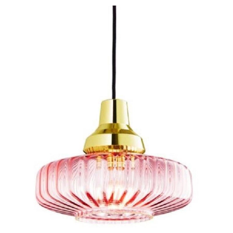 New Wave Optic Pendant Light Pink