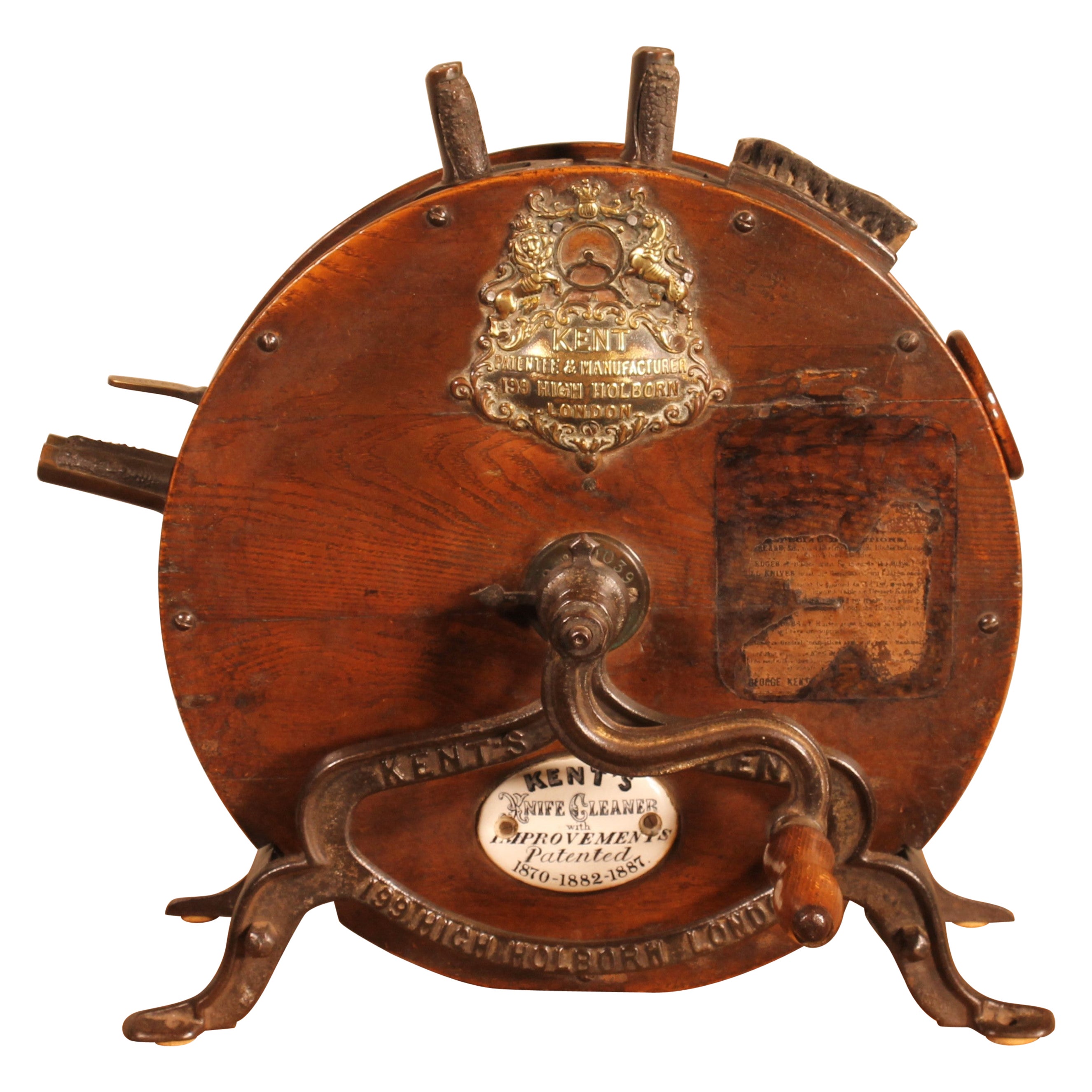19th Century London Knife Sharpener and Cleaner For Sale at 1stDibs