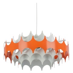 Sputnik Metal Pendant Light by Doria, Germany, 1960s