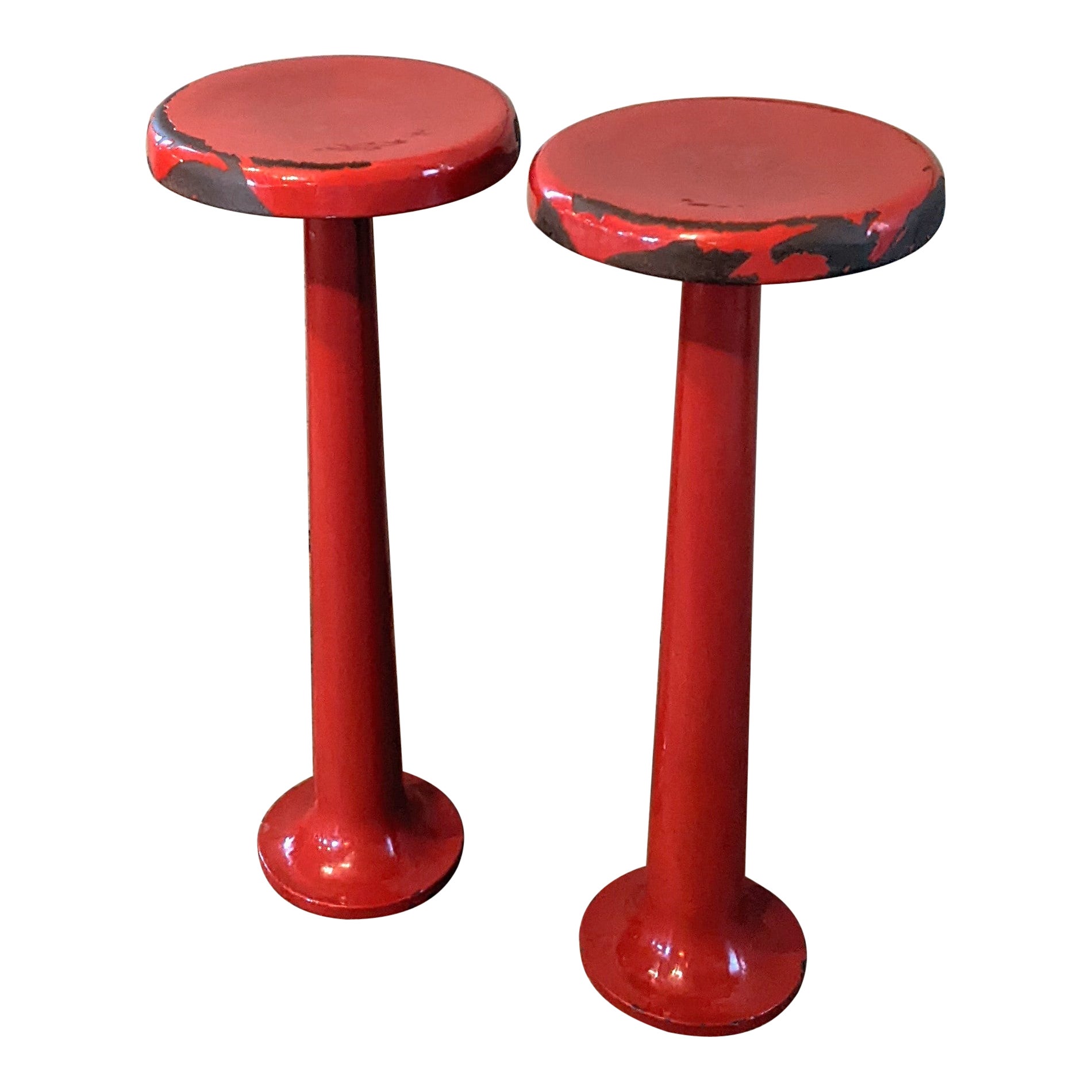 Mid-Century Diner Stools For Sale