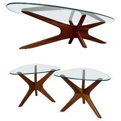 Suite of 3 Adrian Pearsall Tables