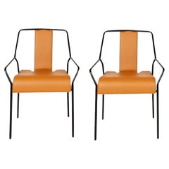 Set of 2 Upholstered Dao Chairs by Shin Azumi