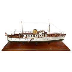 Builders Model of Royal Yacht Squadron Yacht Rys, Ceto