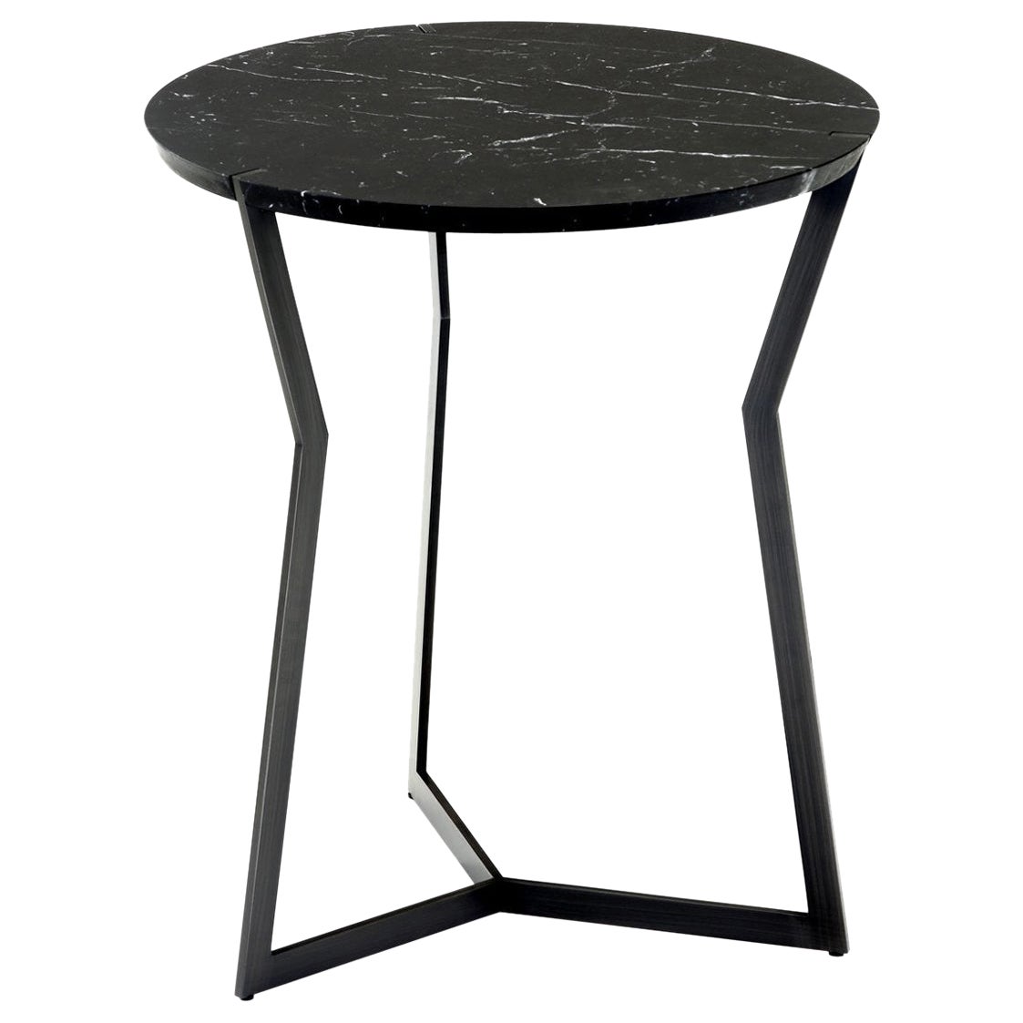 Nero Marble Star Side Table by Olivier Gagnère For Sale
