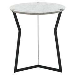 Carrara Marble Star Side Table by Olivier Gagnère