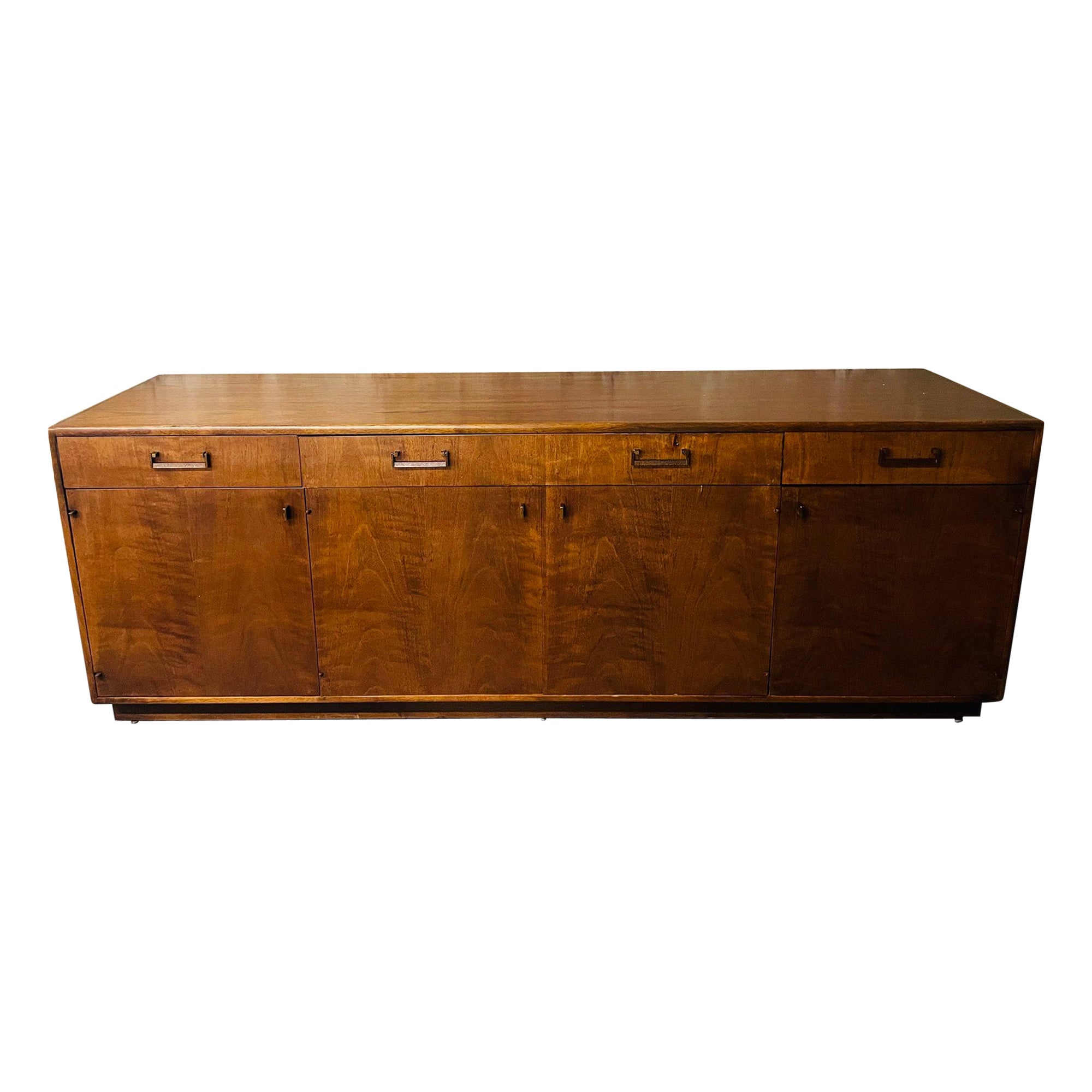 Mid-Century Modern Dresser / Sideboard, Brass, American Designer For Sale