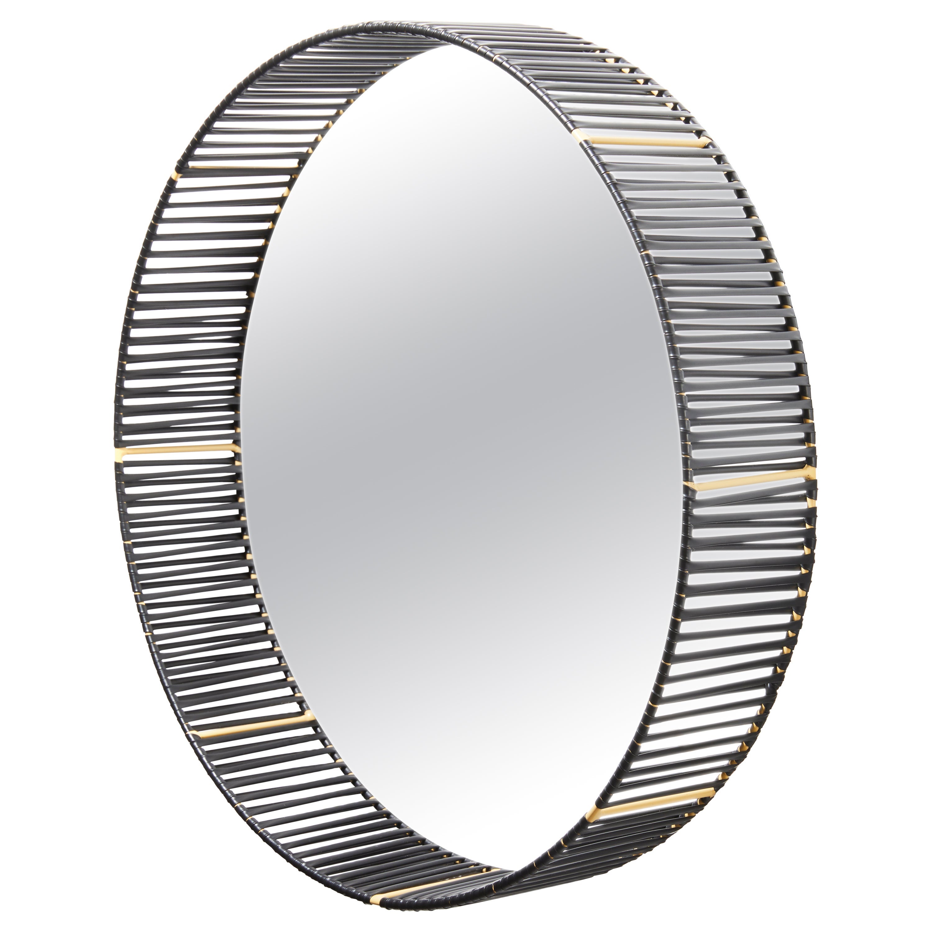 Cesta Round Mirror by Pauline Deltour