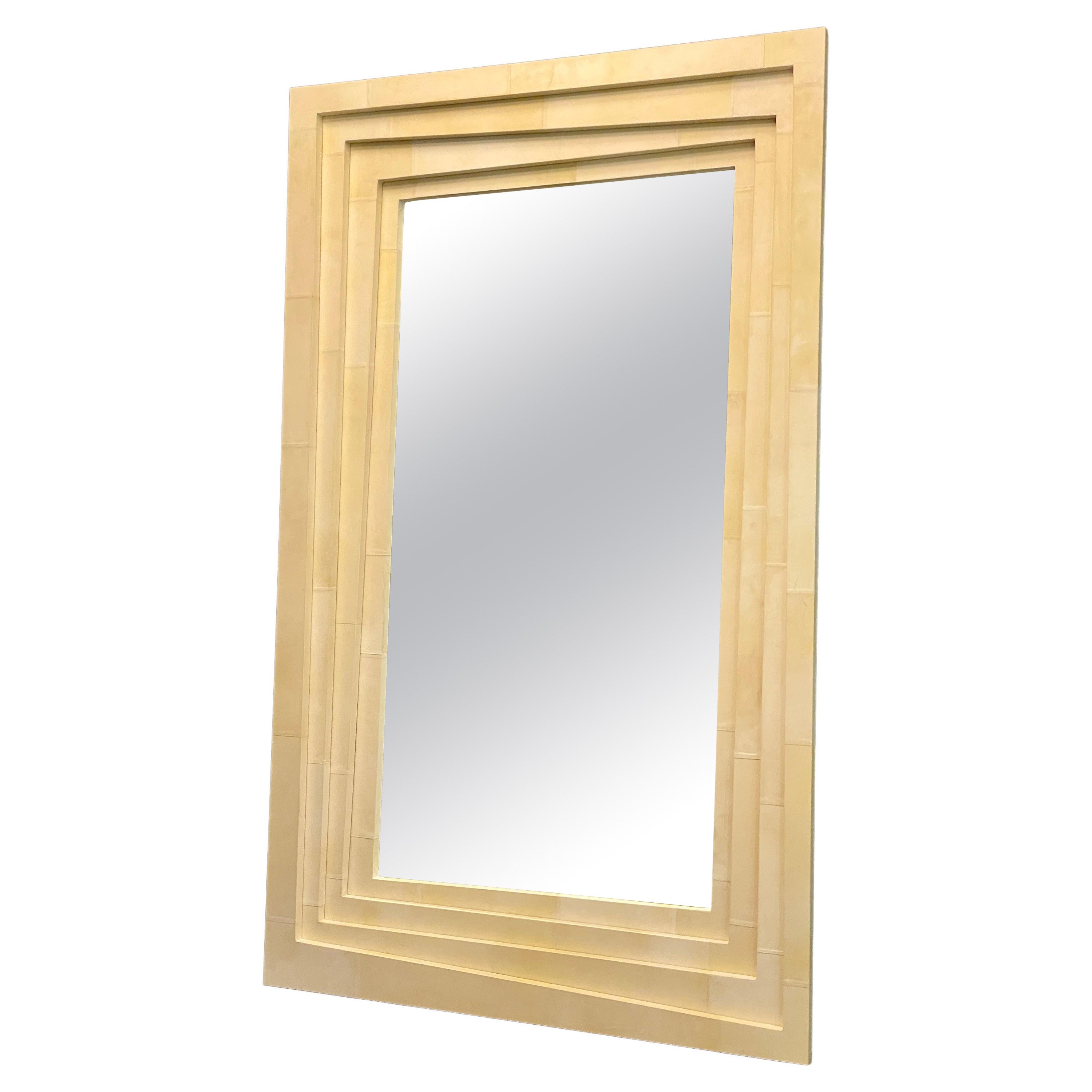 Paper Mantel Mirrors and Fireplace Mirrors