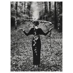 Original photograph of model in the woods by Bruce Weber for Karl Lagerfeld 4