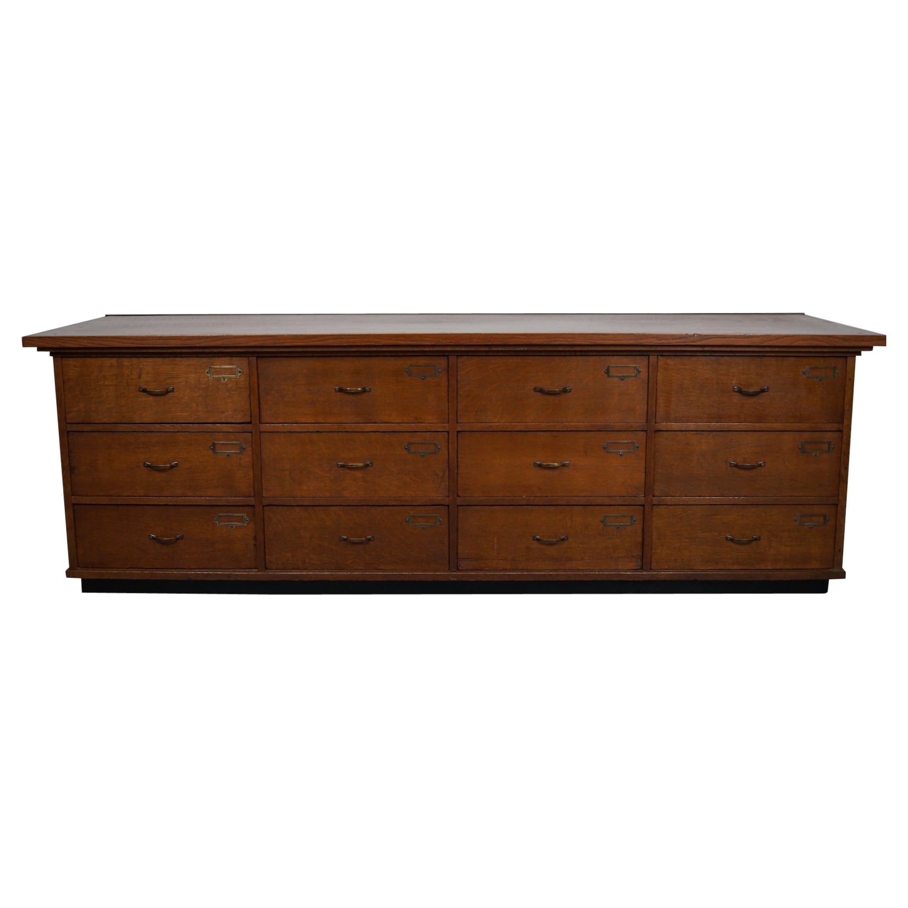 Antique Mahogany Apothecary / Bank of Drawers, England, circa