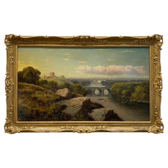 Antique The Honorable John Collier, Large Landscape Painting