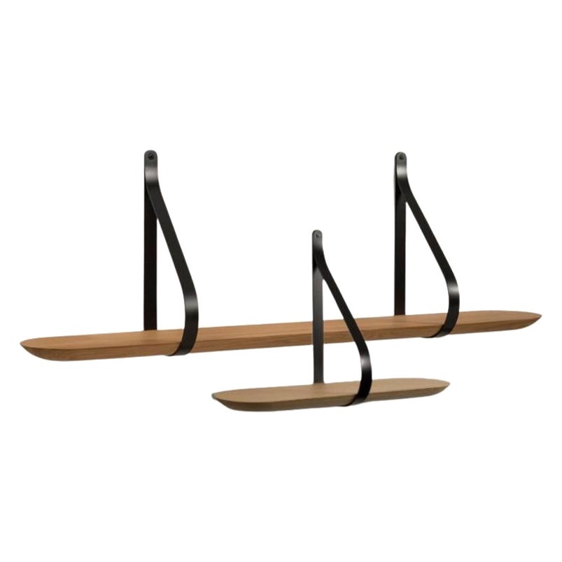 Set of 2, Libra Shelves 60 & 120 by Colé Italia For Sale