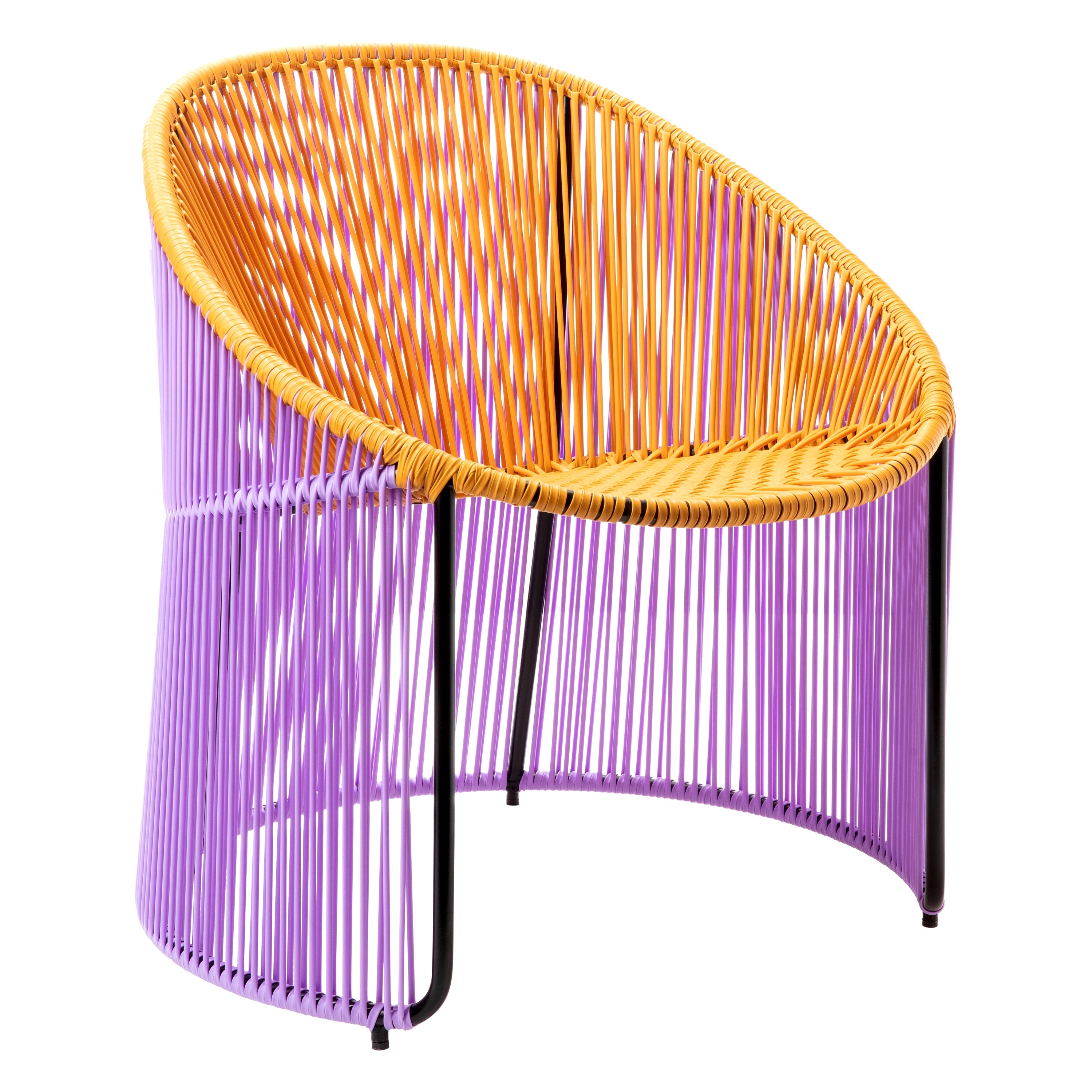 Honey Cartagenas Lounge Chair by Sebastian Herkner For Sale