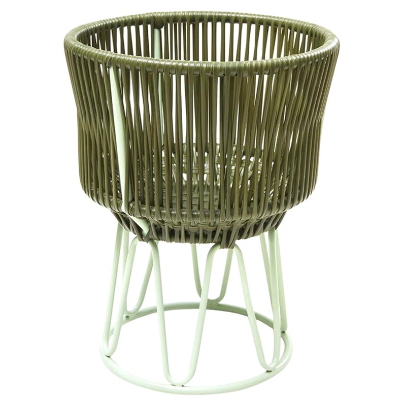 Olive Circo Flower Pot 1 by Sebastian Herkner For Sale