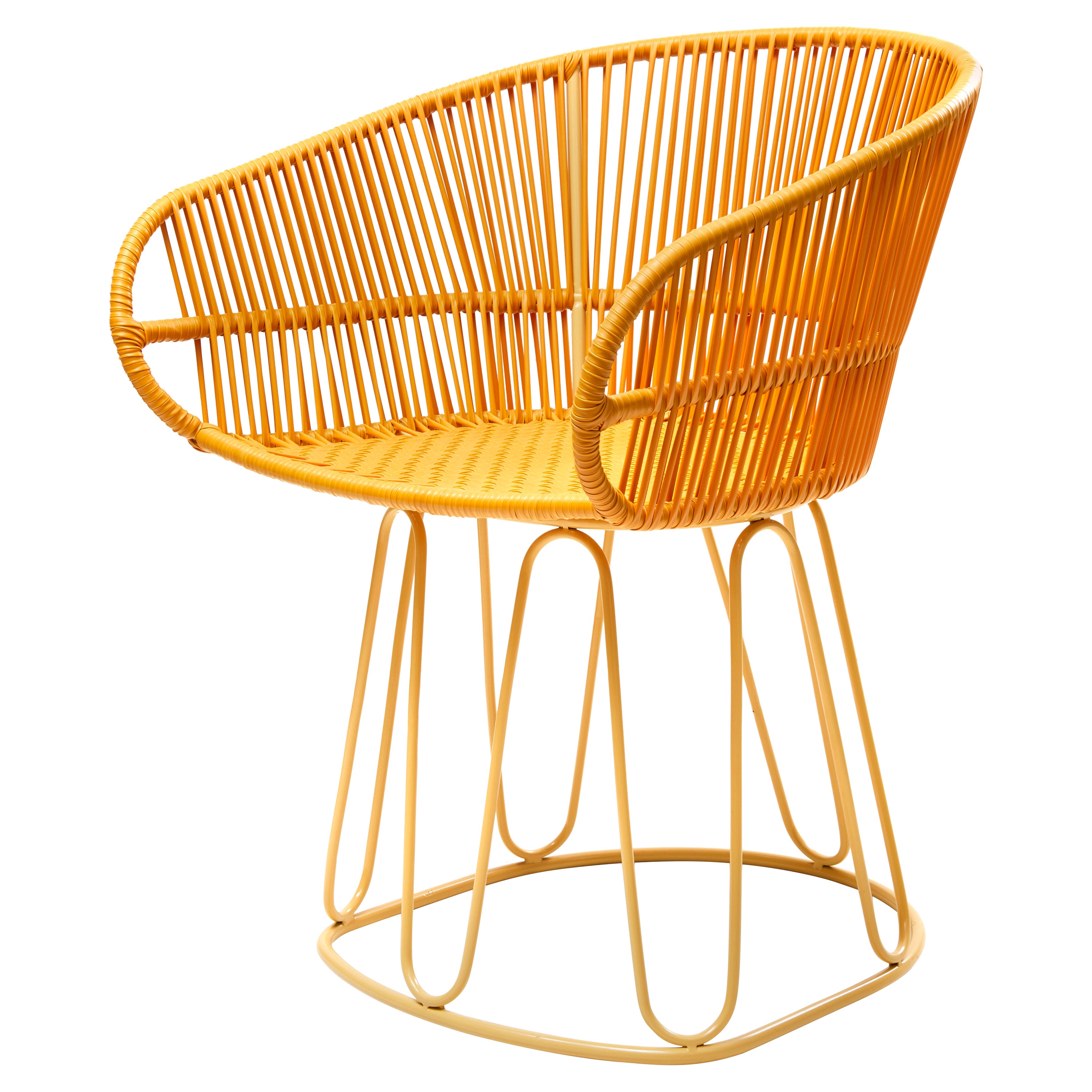 Honey Circo Dining Chair by Sebastian Herkner For Sale