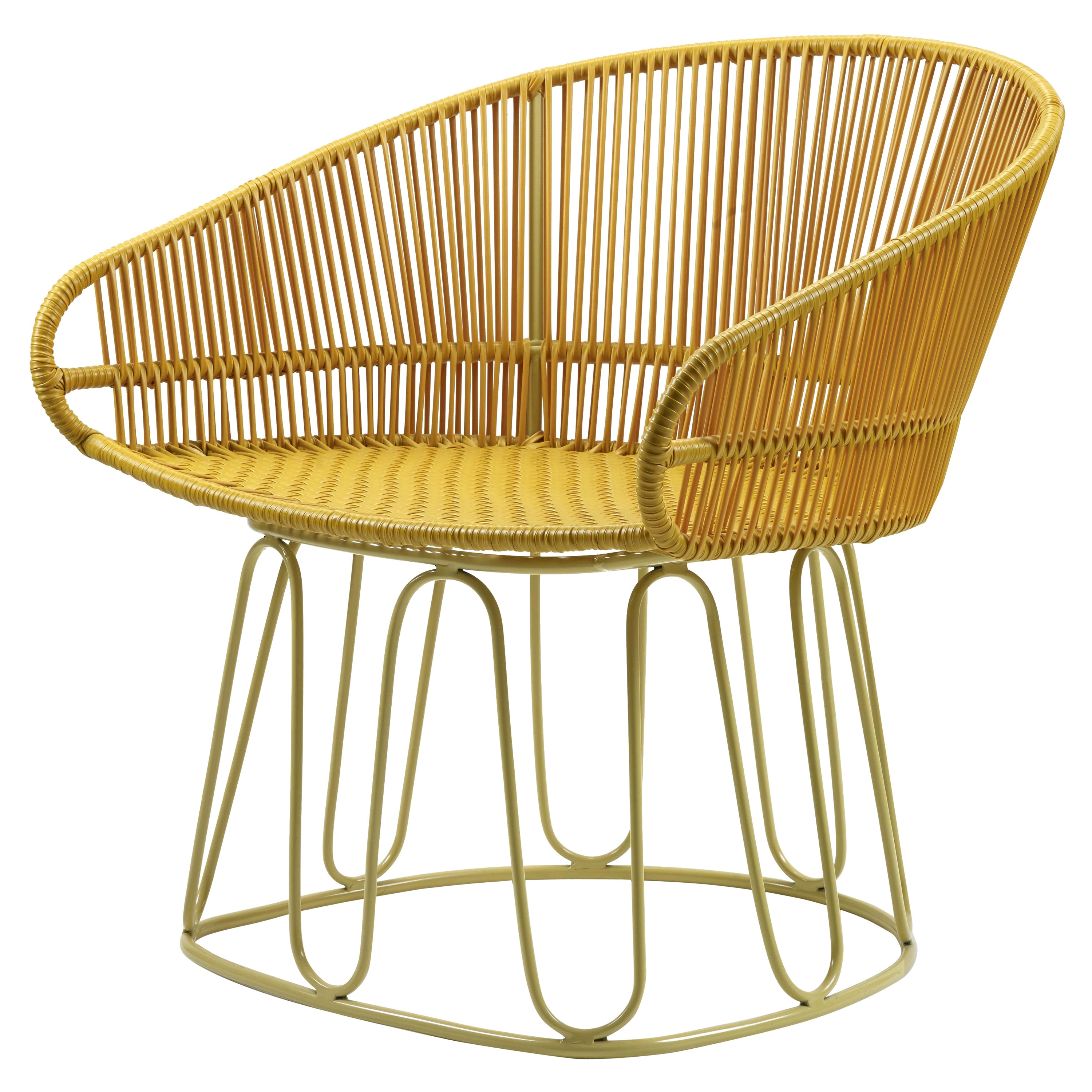 Honey Circo Lounge Chair by Sebastian Herkner For Sale