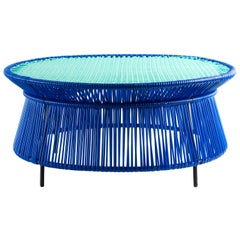 Blauer Caribe Niedriger Tisch von Sebastian Herkner