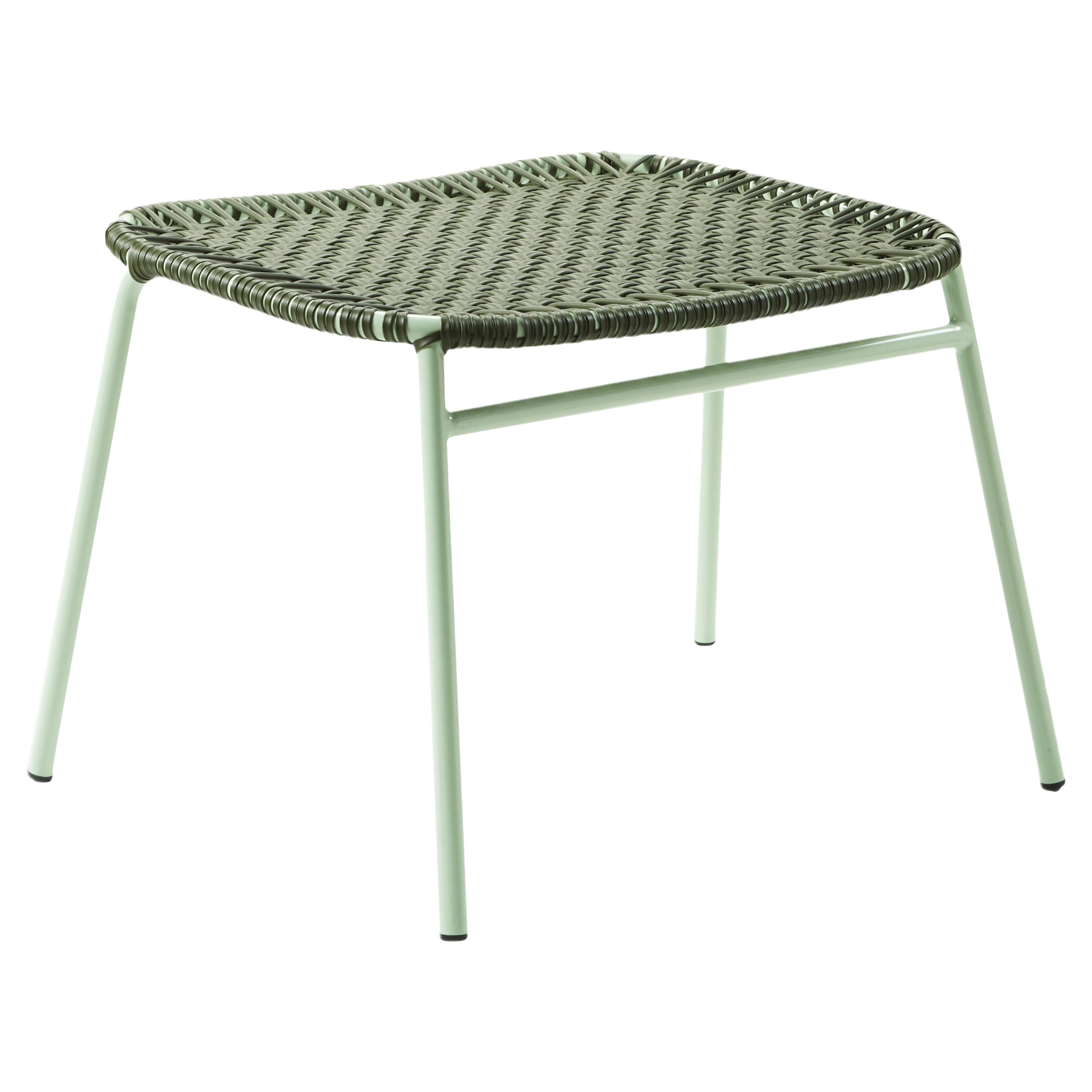 Olive Cielo Footstool by Sebastian Herkner