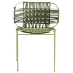 Olive Cielo Stacking Chair by Sebastian Herkner