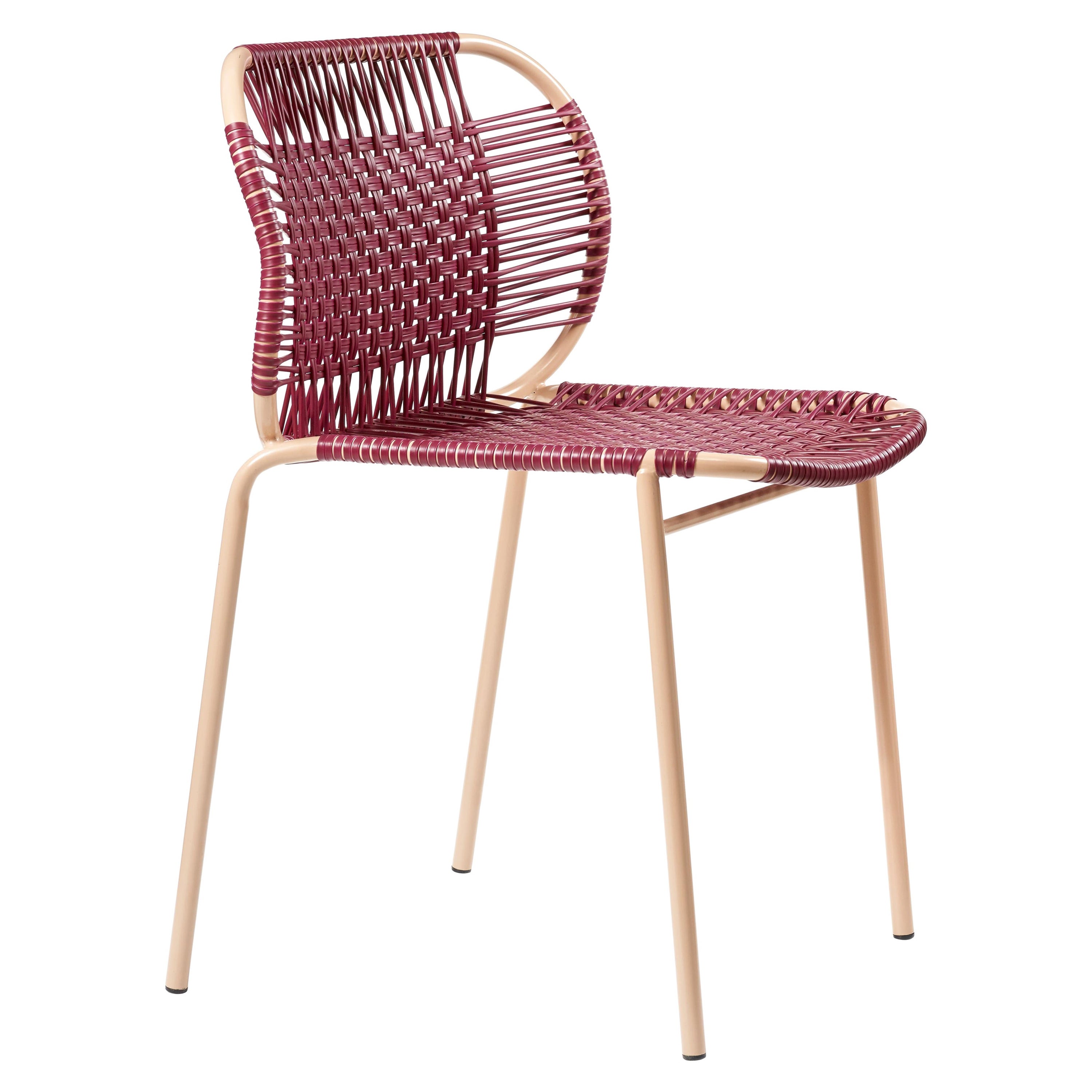 Purple Cielo Stacking Chair by Sebastian Herkner For Sale