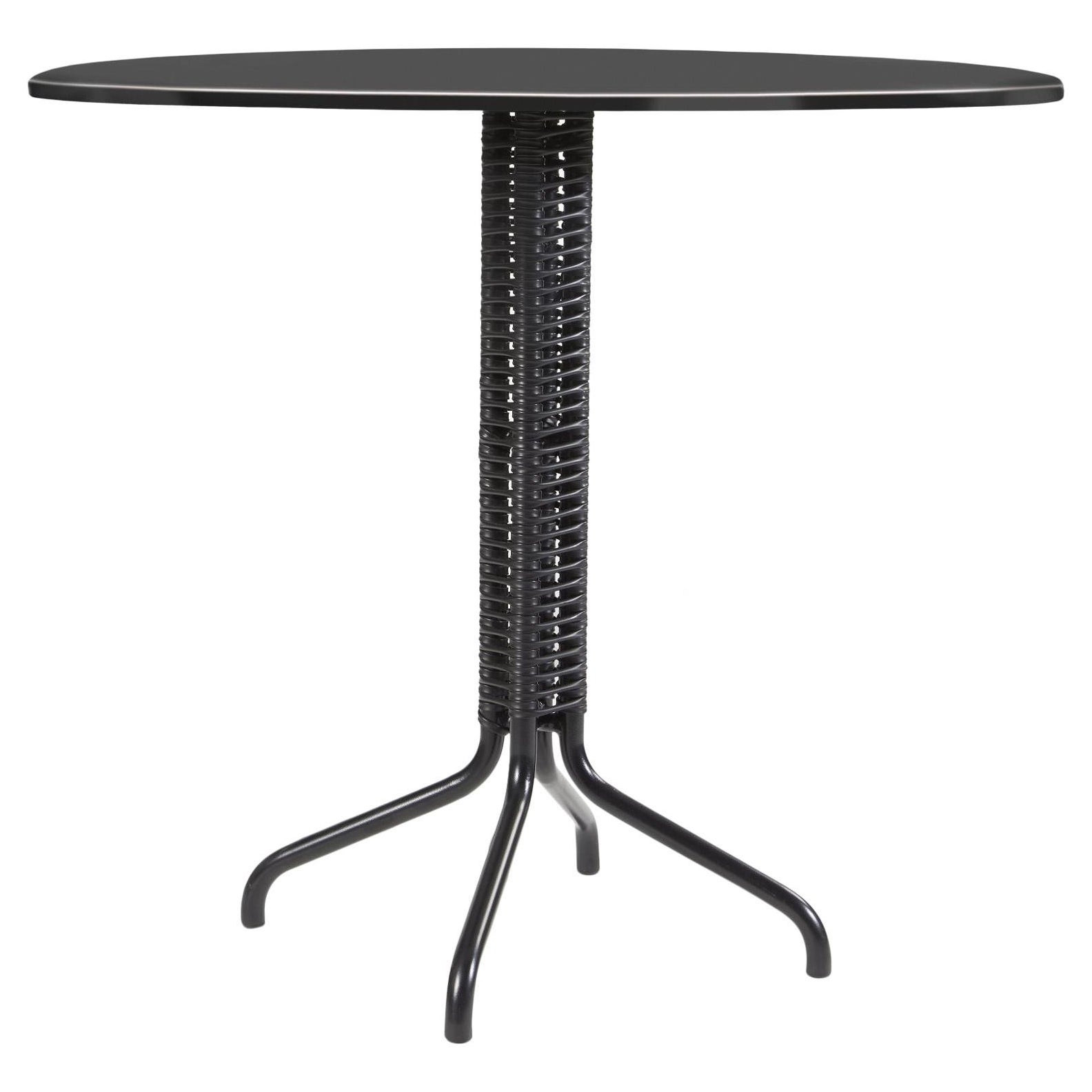 Black Cielo Bistro Table by Sebastian Herkner For Sale