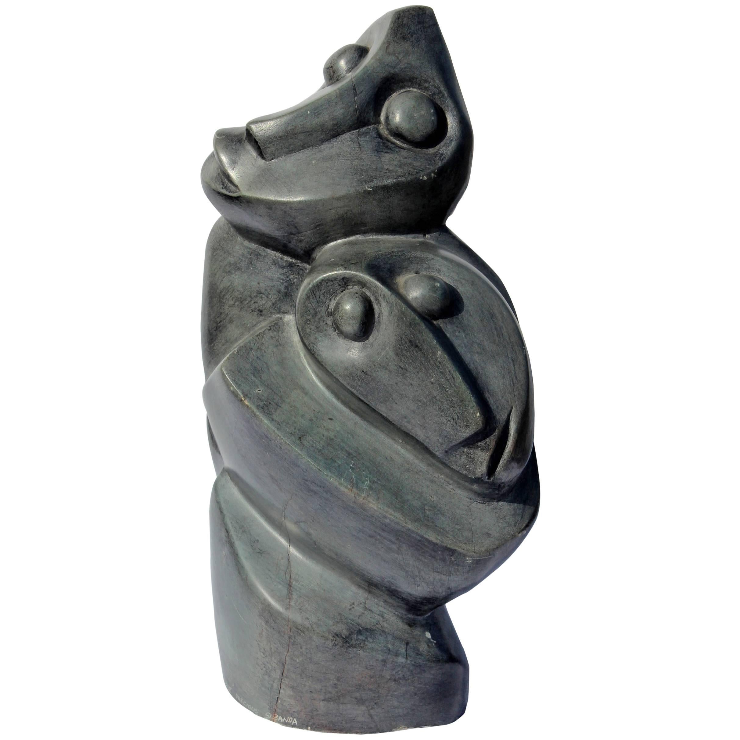  African Abstract  Sculpture 
