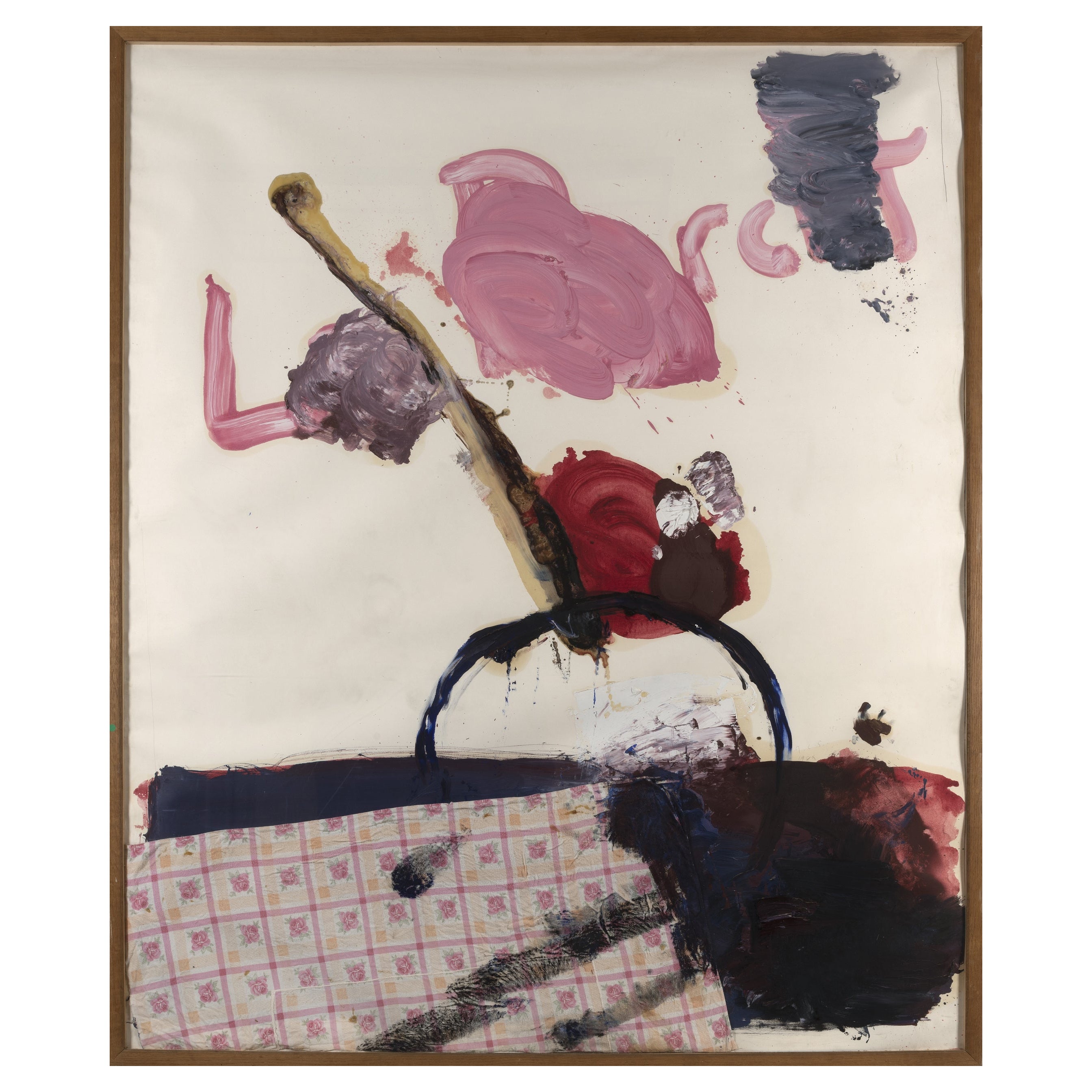 Peinture”Composition to Steven” de Julian Schnabel, 1989 For Sale