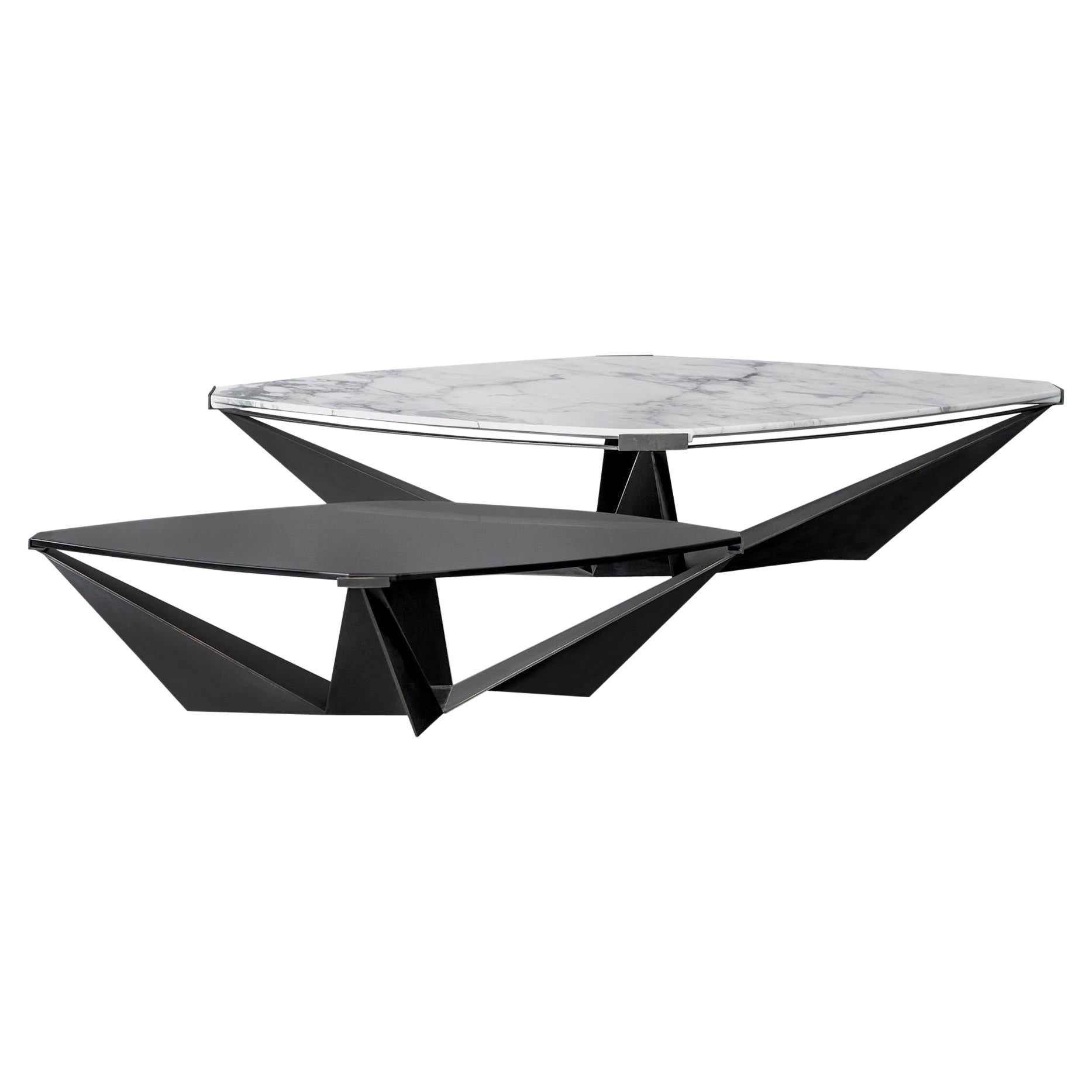 Set of 2 Kactis Coffee Table by Atra Design For Sale