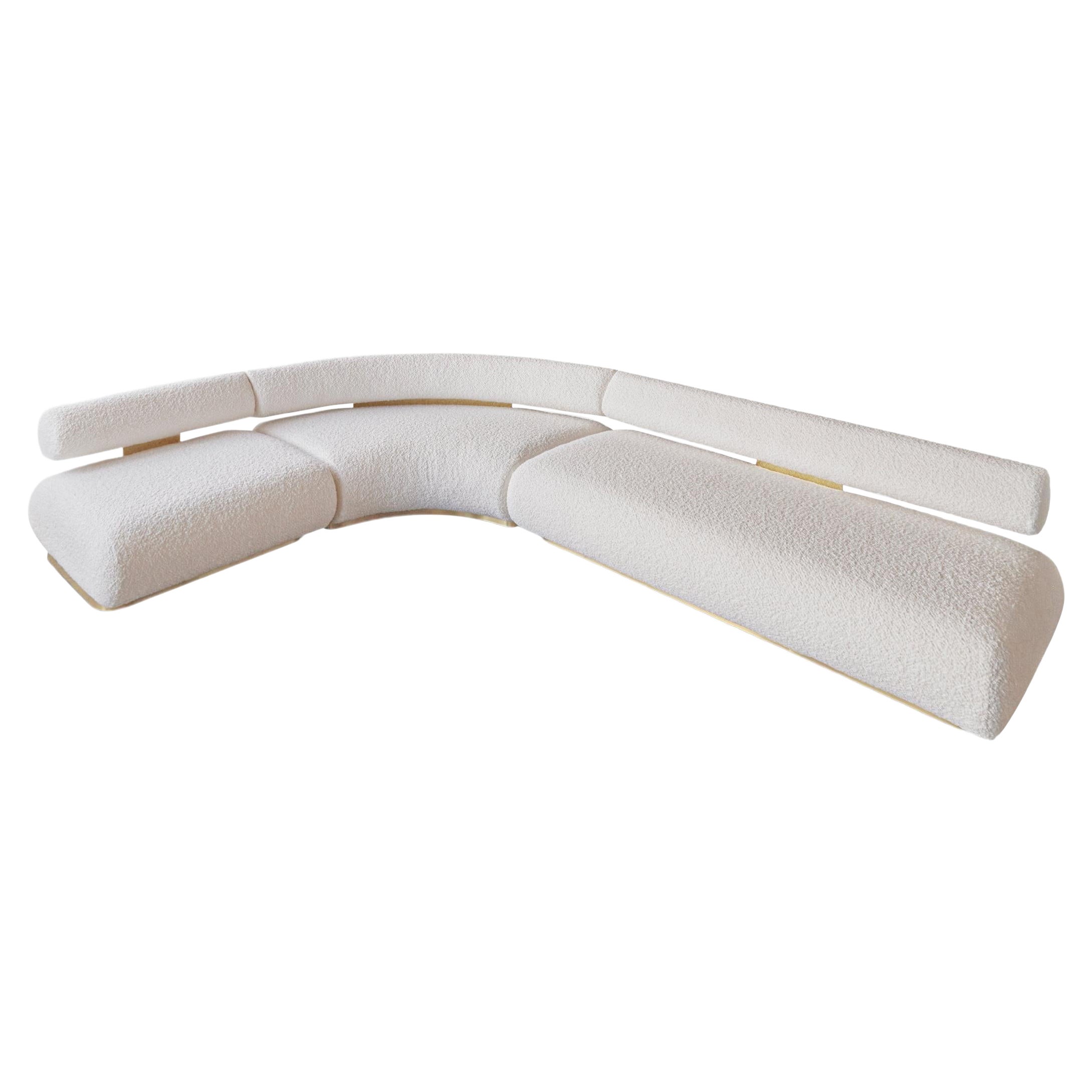 Canapé sectionnel Beluga d'Atra Design en vente