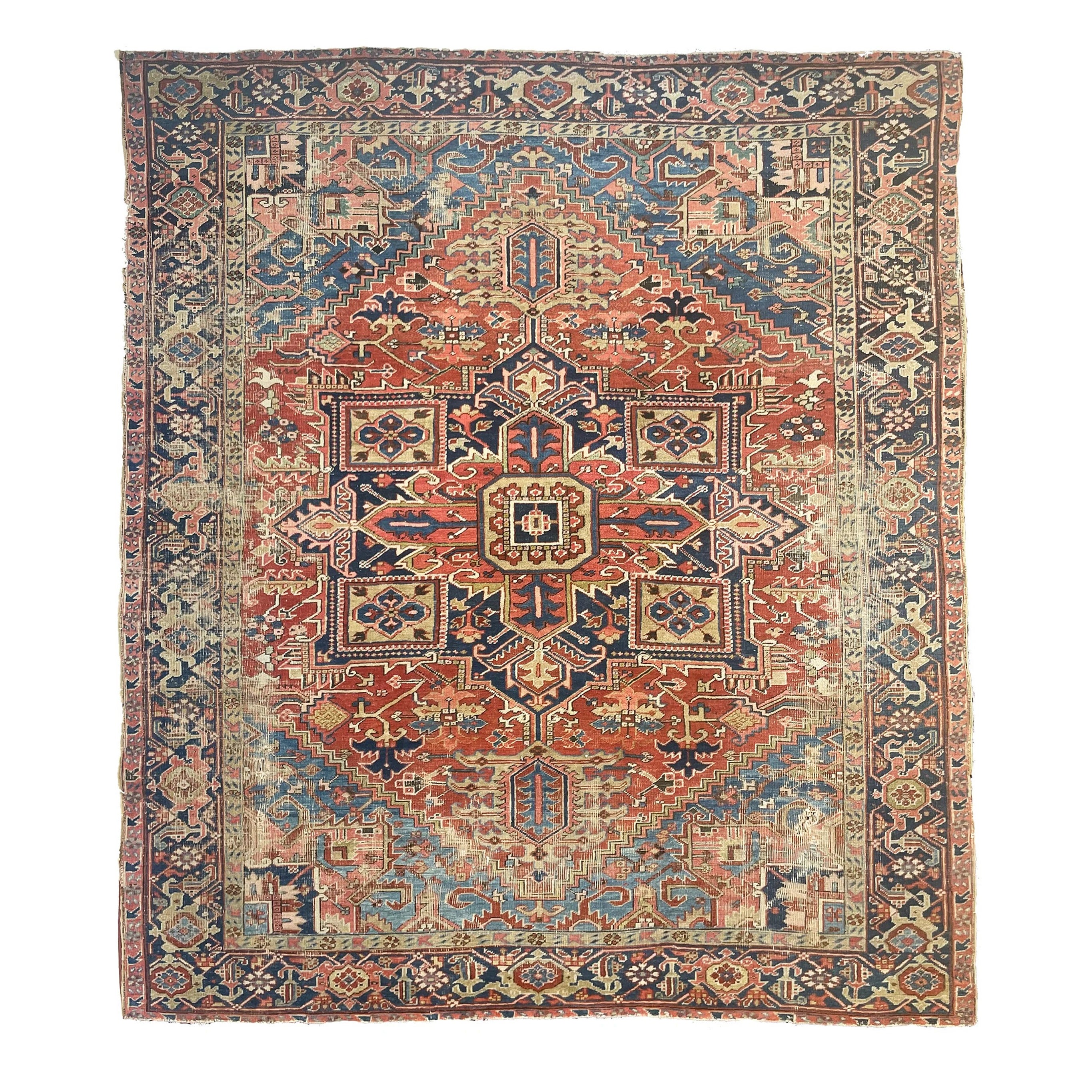 Abstract Tie Dye Round Rug