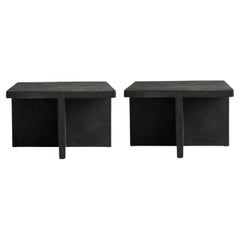 Ensemble de 2 tables basses brutalistes par 101 Copenhagen