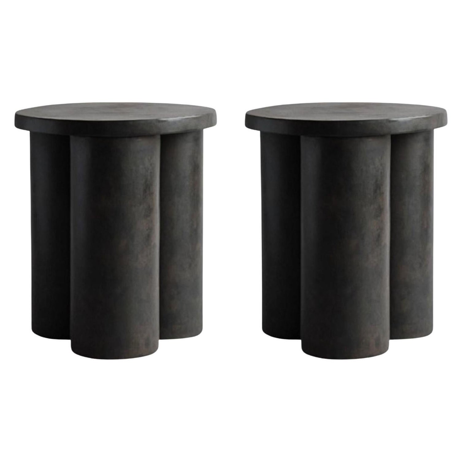 Set of 2 Big Foot Tables Tall by 101 Copenhagen