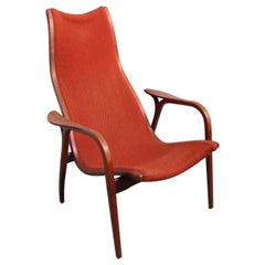 Yngve Ekstrom Designed Lamino Lounge Chair from Sweden Swedese