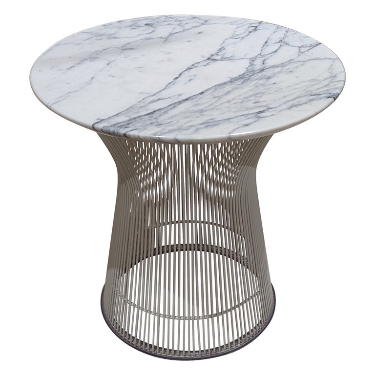 "Platner Side Table by Designer Warren Platner for Knoll For Sale at