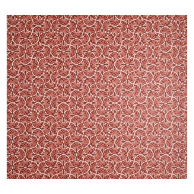 Jazz Coral Wallpaper For Sale at 1stDibs