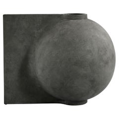 Vase Offset gris foncé Big de 101 Copenhagen