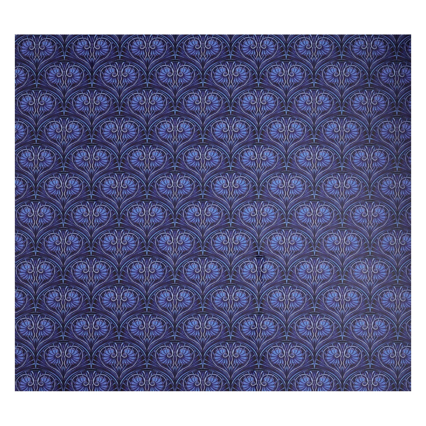 Loulou Electric Blue Wallpaper