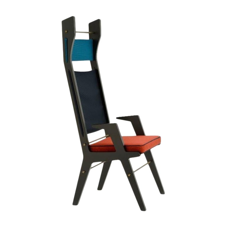 Colette Armchair Tourquoise, Blue, Red by Colé Italia For Sale