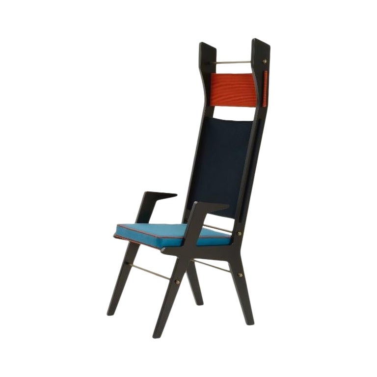 Colette Armchair Red, Blue, Tourquoise by Colé Italia For Sale