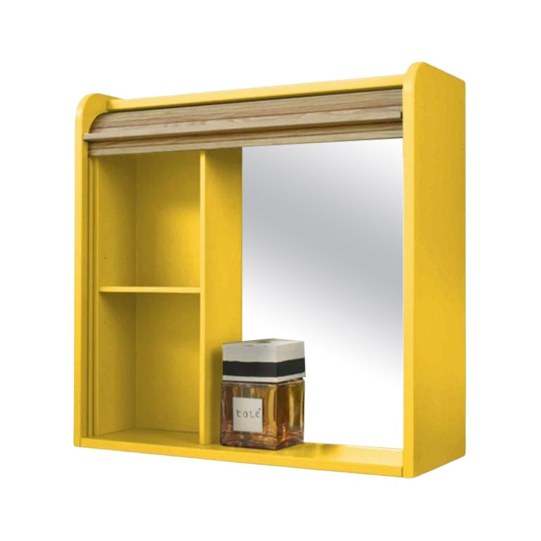 Tapparelle Hanging Unit, Mustard Yellow by Colé Italia For Sale