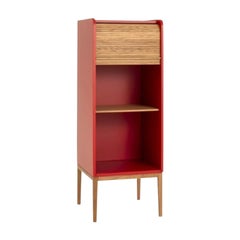 Tapparelle Medium Cabinet, Cherry Red by Colé Italia