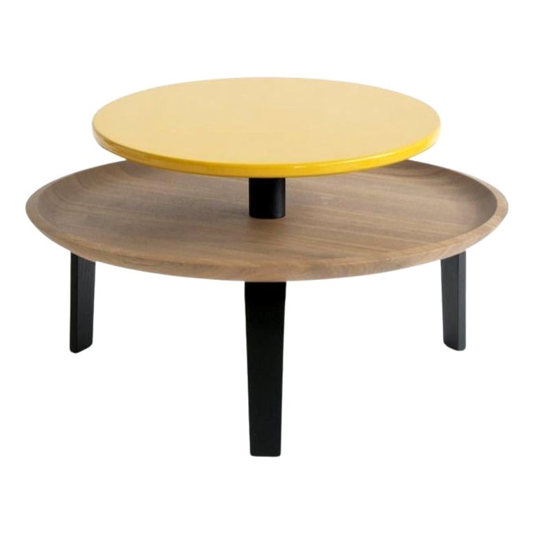 Secreto 85 Coffee Table, Yellow “Mitzouko” by Colé Italia For Sale