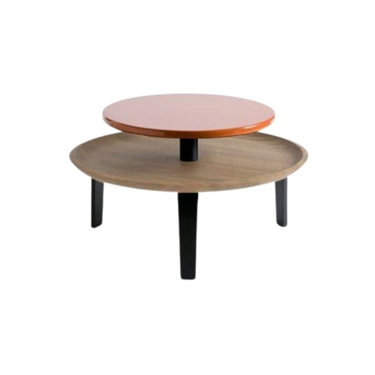Secreto 85 Coffee Table, Orange, “Vol de Nuit" by Colé Italia For Sale