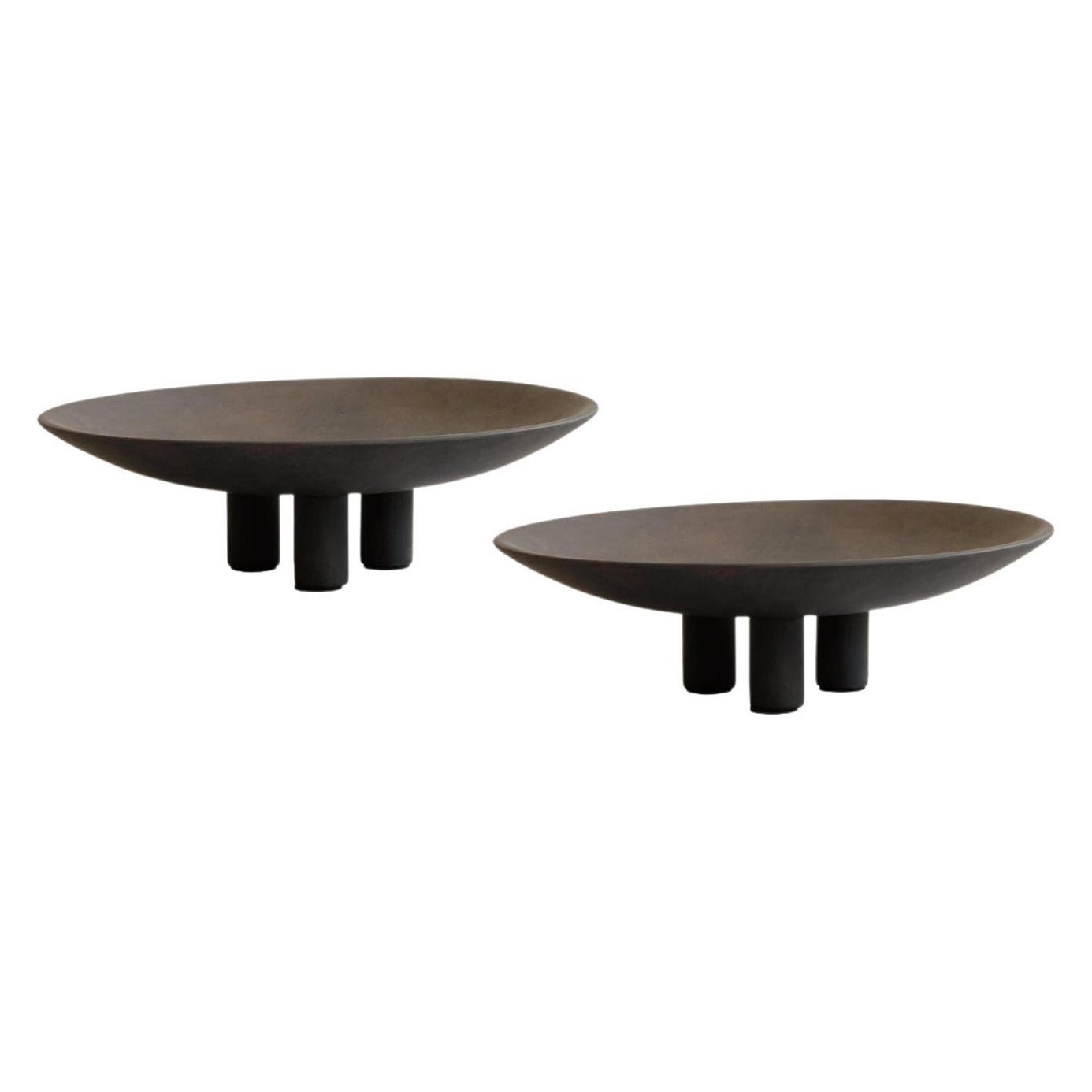 Ensemble de 2 assiettes basses en forme de canard Mini de 101 Copenhagen en vente