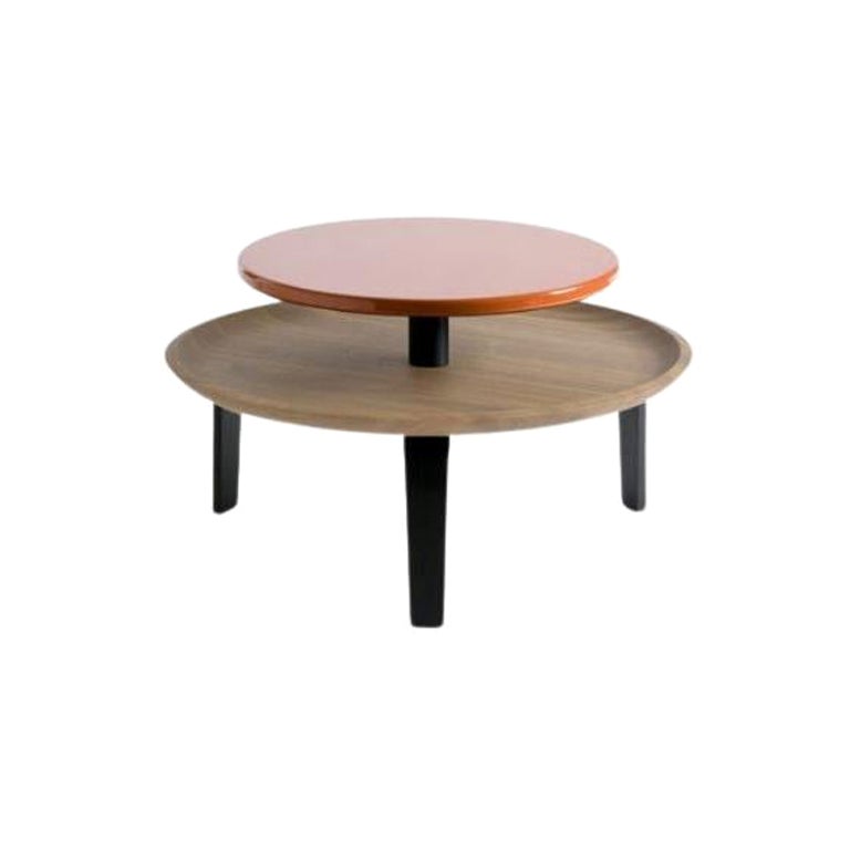Secreto 60 Coffee Table, Orange, “Vol de Nuit” by Colé Italia For Sale